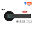 “M5 Tuya BLE Smart Fingerprint Door Lock – Digital Electronic Lock with Password, Key, IC Card & Smartlife/Tuya App Unlock”