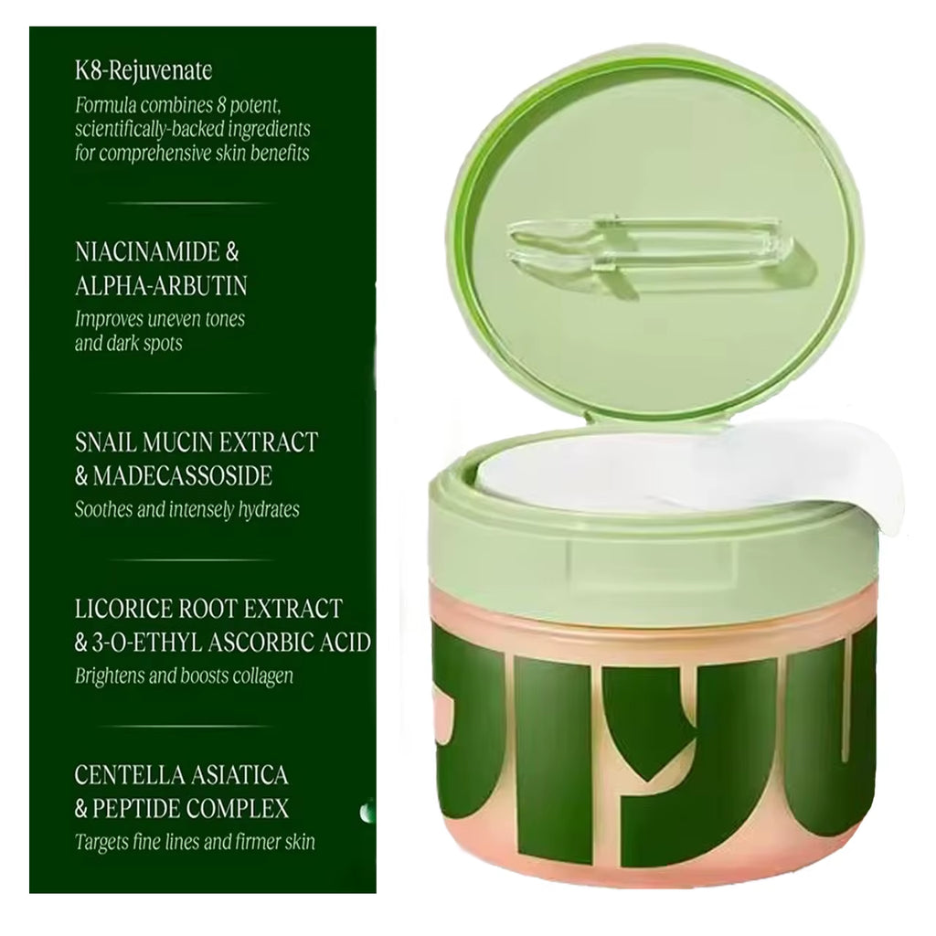 “Anti-Aging & Brightening Toner Pads – Reduce Dark Spots, Wrinkles & Fine Lines with Snail Mucin, Centella Asiatica, Niacinamide & Peptide Complex”