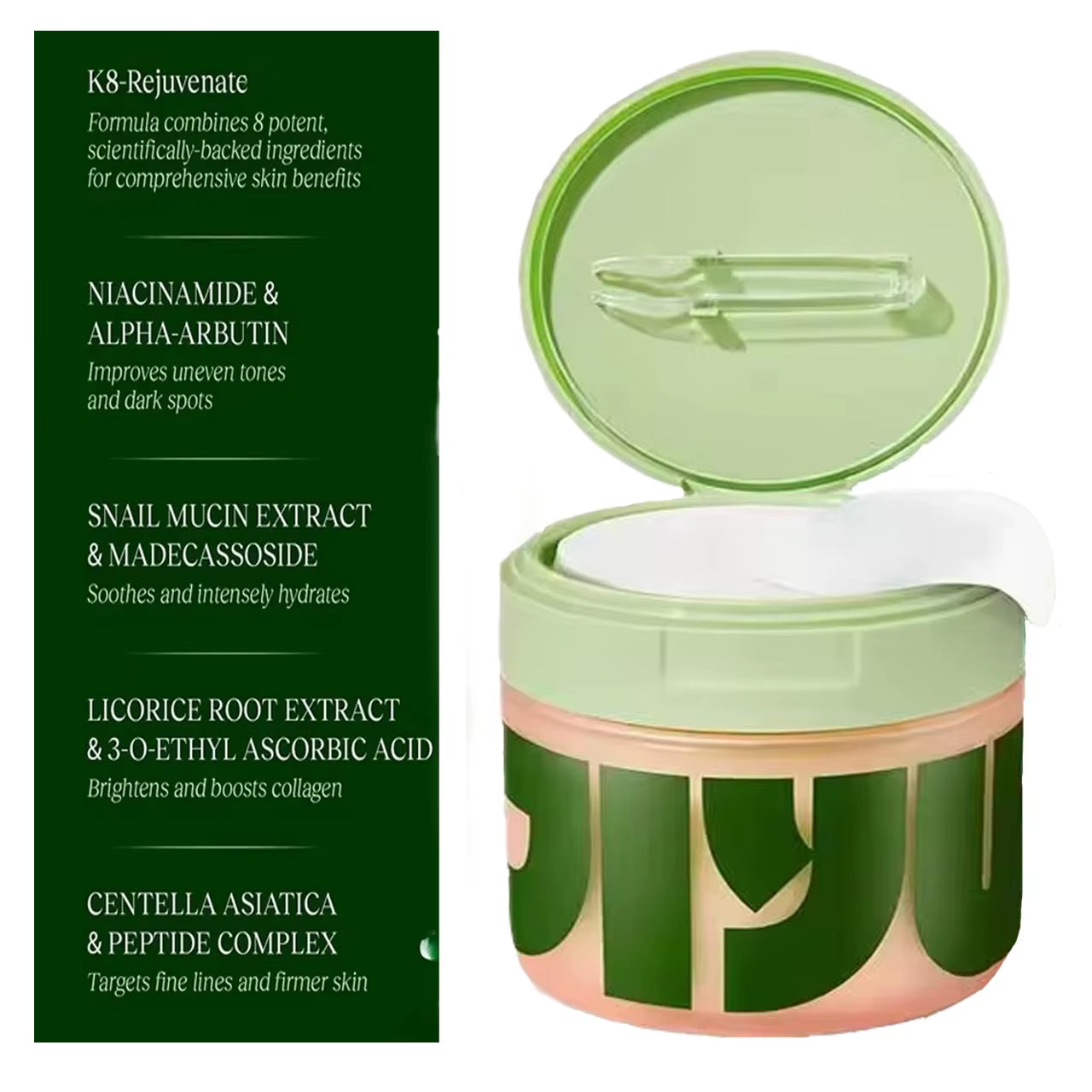 “Anti-Aging & Brightening Toner Pads – Reduce Dark Spots, Wrinkles & Fine Lines with Snail Mucin, Centella Asiatica, Niacinamide & Peptide Complex”